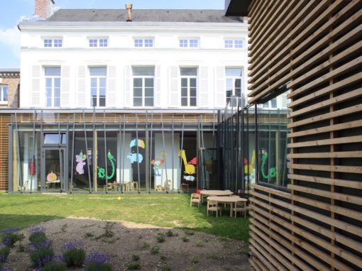 La crèche Jules Verne, bâtiment ERP et petite enfance