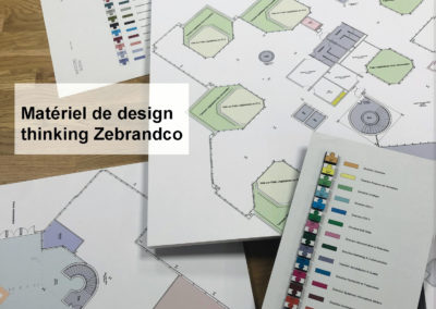 matériel zebrandco de design thinking